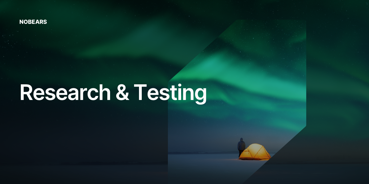Research & Testing